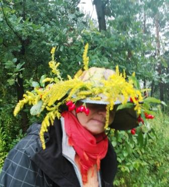 2017-09-23 Basia jak zwykle stworzyła jesienny kapelusz przecudnej urody
